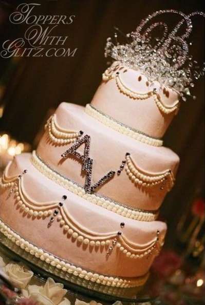 Crystal Cake Topper